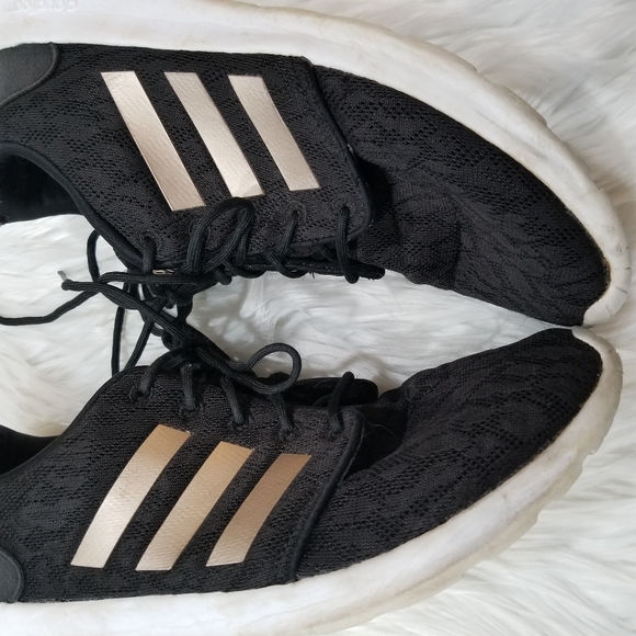 Adidas CloudFoam Sneakers Black SIZE 10. - Picture 8 of 17